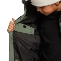 Quiksilver Boys The Edge Jacket 19 Quiksilver Boys The Edge Jacket -Obermeyer Store fw2324 quiksilver boystheedgejacket laurelwreath 9