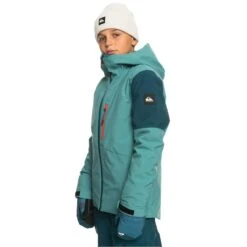 Quiksilver Boys Travis Rice Jacket -Obermeyer Store fw2324 quiksilver boystravisricejacket brittanyblue 3