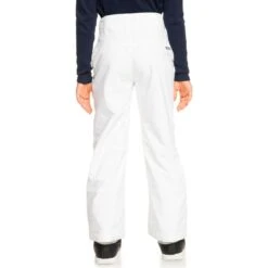 Roxy Girls Backyard Pant -Obermeyer Store fw2324 roxy girlsbackyardpant brightwhite 2