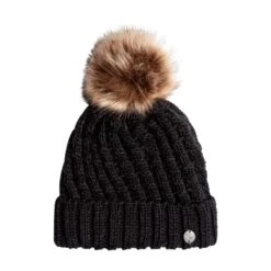 Roxy Girls Blizzard Beanie -Obermeyer Store fw2324 roxy girlsblizzardbeanie trueblack 2