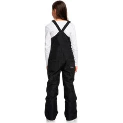 Roxy Girls Non Stop Bib Pant 7 Roxy Girls Non Stop Bib Pant -Obermeyer Store fw2324 roxy girlsnonstopbib trueblack 3