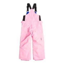 Roxy Toddler Girls Lola Bib Pant -Obermeyer Store fw2324 roxy toddlerslolabibpant pinkfrosting 2