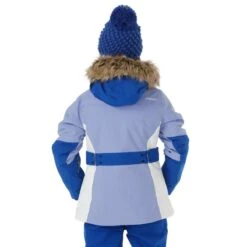 Spyder Girls Lola Jacket -Obermeyer Store fw2324 spyder girlslolajacket cloudpurple buck model 4