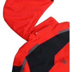 Spyder Toddler Boys Leader Jacket -Obermeyer Store fw2324 spyder littleboysleaderjacket volcano 5