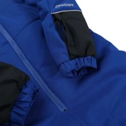 Spyder Toddler Stevie Snowsuit - Unisex -Obermeyer Store fw2324 spyder unisextoddlersteviesnowsuit electricblue 4