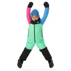 Obermeyer Store -Obermeyer Store fw2324 tnf toddlerfreedomsnowsuit chlorophyllgreen buck model 2