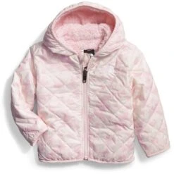 The North Face Baby Reversible Shady Glade Hooded Jacket -Obermeyer Store fw2324 tnf toddlerreversibleshadygladehoodedjacket gardeniawhitefadefloralprint 2