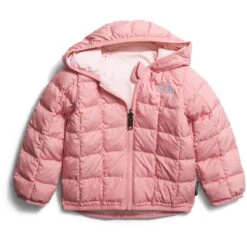 The North Face Baby Reversible ThermoBall™ Hooded Jacket -Obermeyer Store fw2324 tnf toddlerreversiblethermoballhoodedjacket shadyrose 1