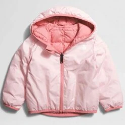 The North Face Baby Reversible ThermoBall™ Hooded Jacket -Obermeyer Store fw2324 tnf toddlerreversiblethermoballhoodedjacket shadyrose 3