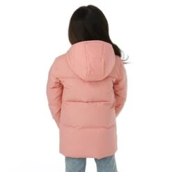 The North Face Kid's North Down Hooded Jacket 16 The North Face Kid's North Down Hooded Jacket -Obermeyer Store fw2324 tnf youthdownhoodedjacket shadyrose buck model 5
