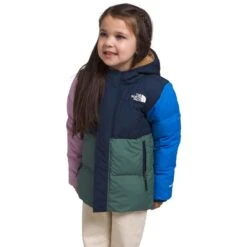 The North Face Kid's North Down Hooded Jacket 18 The North Face Kid's North Down Hooded Jacket -Obermeyer Store fw2324 tnf youthdownhoodedjacket summitnavy 1