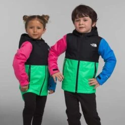 The North Face Kid's Freedom Insulated Jacket -Obermeyer Store fw2324 tnf youthfreedominsulatedjacket chlorophyllgreen 3