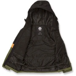 Volcom Youth Sawmill Insulated Jacket -Obermeyer Store fw2324 volcom womenssawmillinsjacket military 3