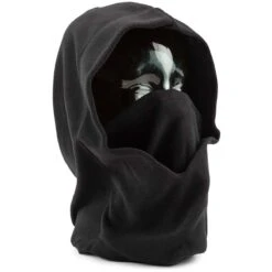 Volcom Youth Polar Fleece Hood -Obermeyer Store fw2324 volcom youthpolarfleecehood black 2