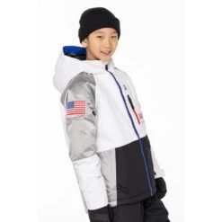 686 Boys Exploration Insulated Jacket 18 686 Boys Exploration Insulated Jacket -Obermeyer Store fw23 686 boysexplorationinsulatedjacket whitecolorblock 2