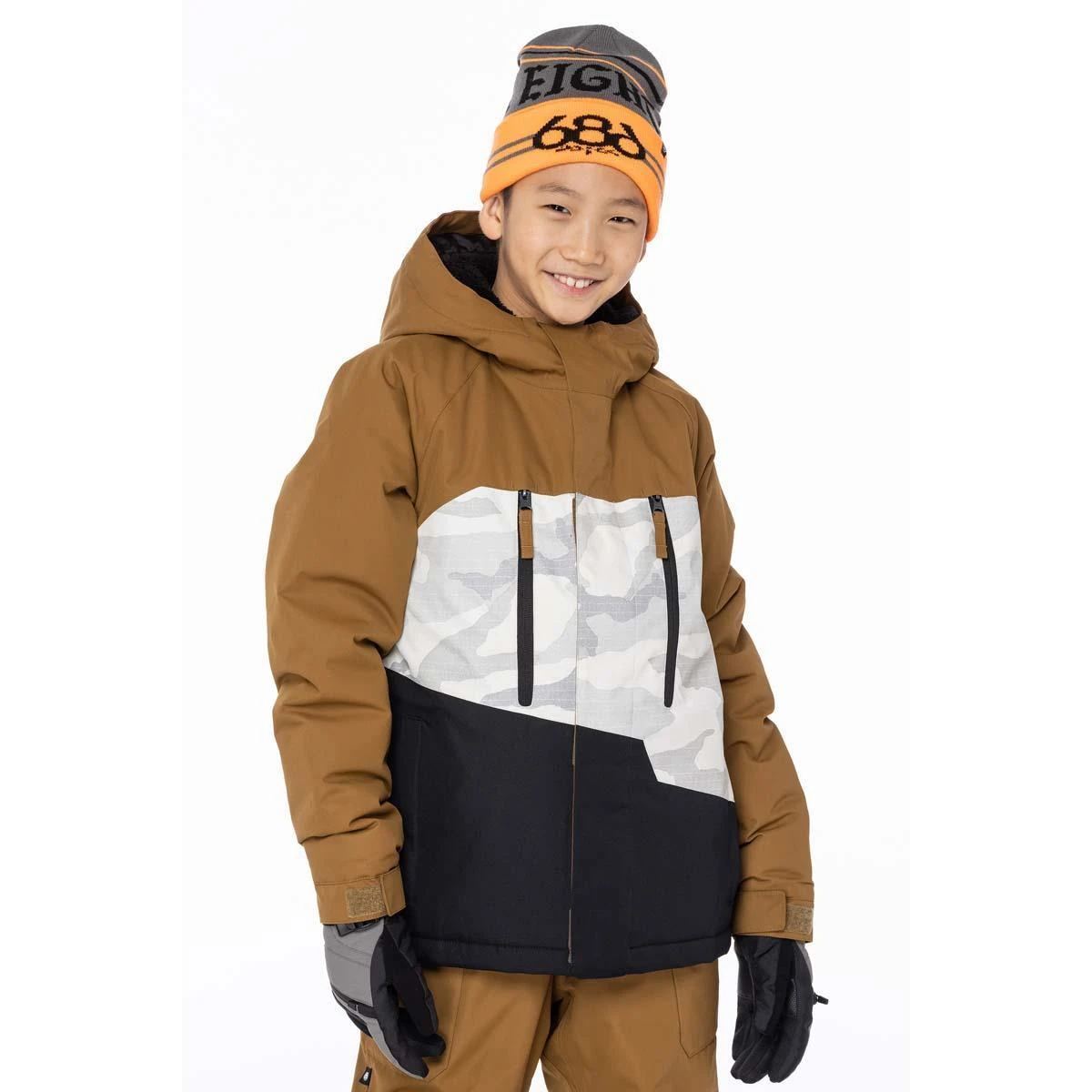 686 Boys Geo Insulated Jacket 3 686 Boys Geo Insulated Jacket