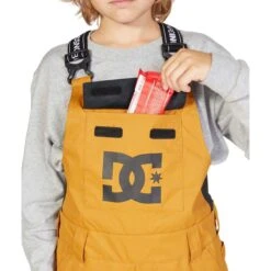 DC SHOES Youth Roadblock Bib -Obermeyer Store fw23 dc youthroadblockpant cathayspice 3