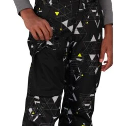 Obermeyer Teen Boys Brisk Print Pant -Obermeyer Store fw23 obermeyer boysbriskprintpant checksix 4