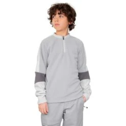 Obermeyer Teen Boys Hunter Flc Top -Obermeyer Store fw23 obermeyer boyshunterflctop shale 1