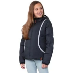 Obermeyer Teen Girls Jackie Puffy Jacket -Obermeyer Store fw23 obermeyer girlsjackiepuffyjacket black