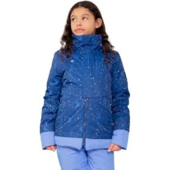 Obermeyer Teen Girls Taja Print Jacket -Obermeyer Store fw23 obermeyer girlstajaprintjacket mymoon stars 1