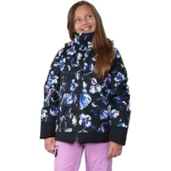 Obermeyer Teen Girls Taja Print Jacket -Obermeyer Store fw23 obermeyer girlstajaprintjacket nightlife 1