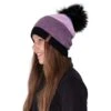 Obermeyer Teen Girls Tampa FF Pom Beanie -Obermeyer Store fw23 obermeyer girlstampaffpombeanie fairytale