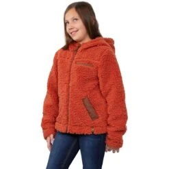Obermeyer Teen Girls TG Amelia Sherpa Jacket -Obermeyer Store fw23 obermeyer girlstgameliasherpajacket rosewood