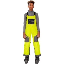 Obermeyer Teen Boys Connor Bib Pant -Obermeyer Store fw23 obermeyer teenboysconnorbibpant electrify 1