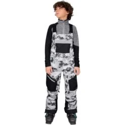 Obermeyer Teen Boys Connor Bib Pant -Obermeyer Store fw23 obermeyer teenboysconnorbibpant flyover 1