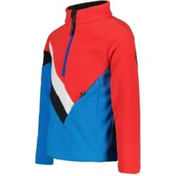 Obermeyer Youth Morgan Fleece Top -Obermeyer Store fw23 obermeyer youthmorganfleecetop bluevibes 3