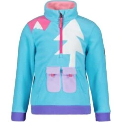 Obermeyer Youth Tucker Fleece Top -Obermeyer Store fw23 obermeyer youthtuckerfleecetop cosky 1