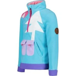 Obermeyer Youth Tucker Fleece Top -Obermeyer Store fw23 obermeyer youthtuckerfleecetop cosky 3