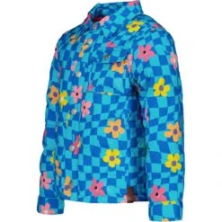 Obermeyer Youth Wilder Puffy Shirt -Obermeyer Store fw23 obermeyer youthwilderpuffyshirt rawindigo 3