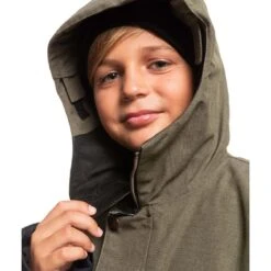 Quiksilver Boys Ridge Jacket -Obermeyer Store fw23 quiksilver boysridgejacket grapeleaf 3