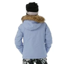 Roxy Meade Girl Jacket -Obermeyer Store fw23 roxy girlsmeadejacket easteregg model3