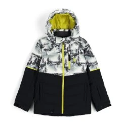 Spyder Boys Impulse Synthetic Down Jacket -Obermeyer Store fw23 spyder boysimpulsesyntheticdownjacket treeline1