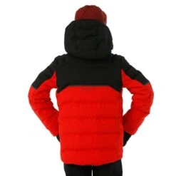 Spyder Boys Impulse Synthetic Down Jacket -Obermeyer Store fw23 spyder boysimpulsesyntheticdownjacket volcano model41
