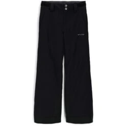 Spyder Girls Olympia Pant -Obermeyer Store fw23 spyder girlsolympiapant black
