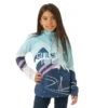 Spyder Girls Surface Zip T-Neck -Obermeyer Store fw23 spyder girlssurfaceziptneck abyss model1