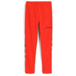 Spyder Youth Speed Fleece Pant -Obermeyer Store fw23 spyder youthspeedfleecepant volcano 1