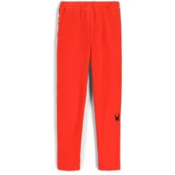 Spyder Youth Speed Fleece Pant -Obermeyer Store fw23 spyder youthspeedfleecepant volcano 2