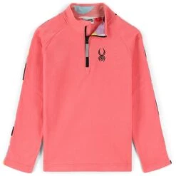 Spyder Youth Speed Fleece Zip T-Neck