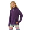 Girls Hailey Pullover -Obermeyer Store fw23 sunice girlshaileypullover amethyst model1