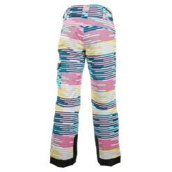 Girls Zoe Pant -Obermeyer Store fw23 sunice girlszoepant brickprint 2