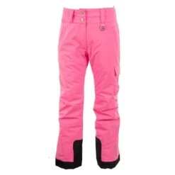 Girls Zoe Pant -Obermeyer Store fw23 sunice girlszoepant neonpink 1