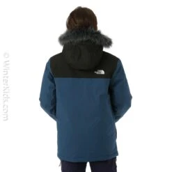 The North Face Boys McMurdo Parka -Obermeyer Store fw23 tnf boysmcmurdoparka shadyblue model3