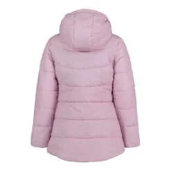 Under Armour Girls Cori Puffer Jacket -Obermeyer Store fw23 underarmour girlscoripufferjacket pinkfog2