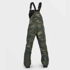 Volcom Youth Barkley Insulated Bib Overall -Obermeyer Store fw24 vol i1252400 cloud camo 2