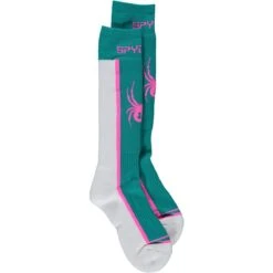 Spyder Girls Sweep Socks -Obermeyer Store spyd 198078 scuba